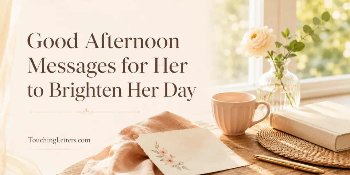 Good Afternoon Messages for Her