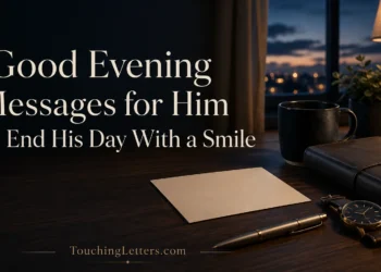 Good Evening Messages for Him