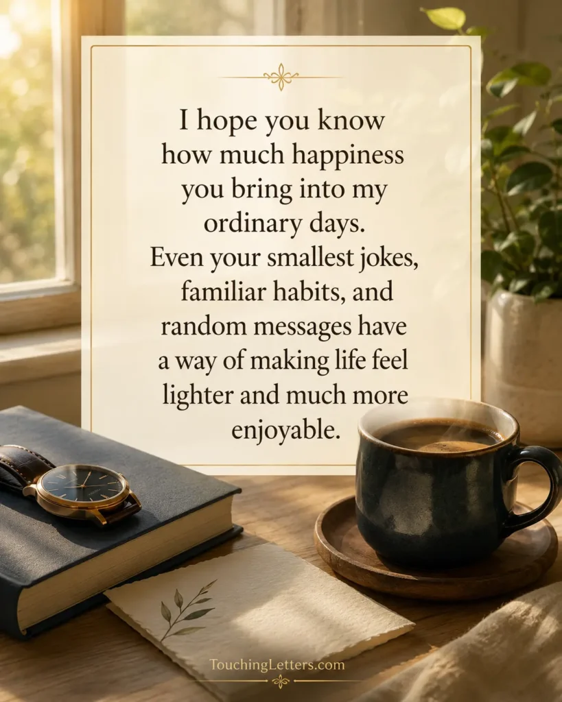 Letters for Him to Make Him Smile