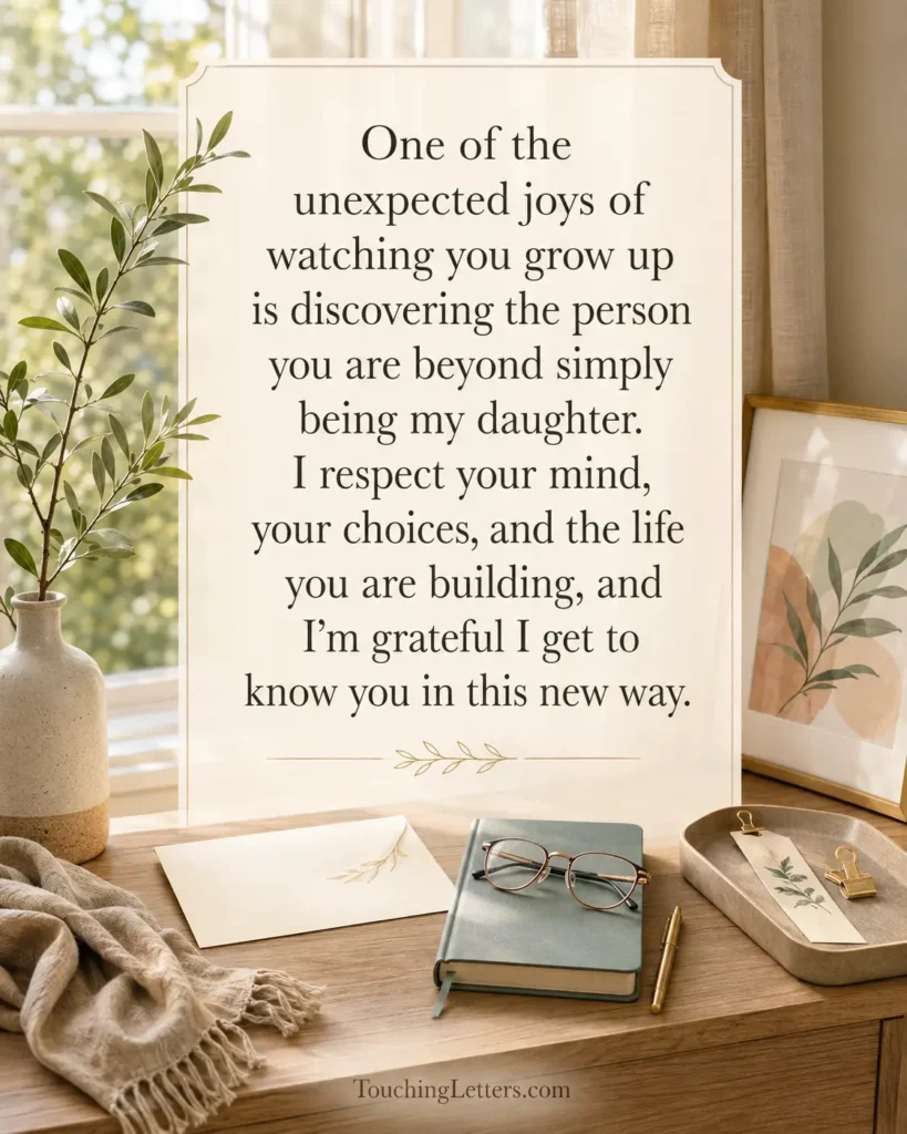 Letters From Mom to a Grown Daughter
