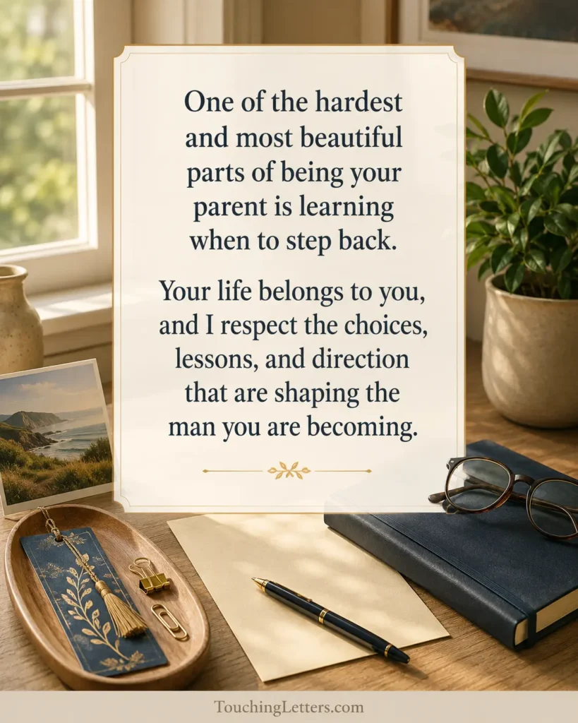 Letters to My Grown Son