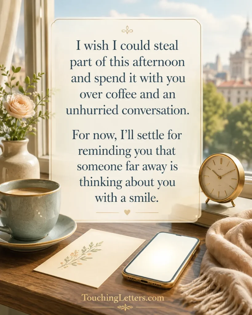 Long-Distance Good Afternoon Messages for Her