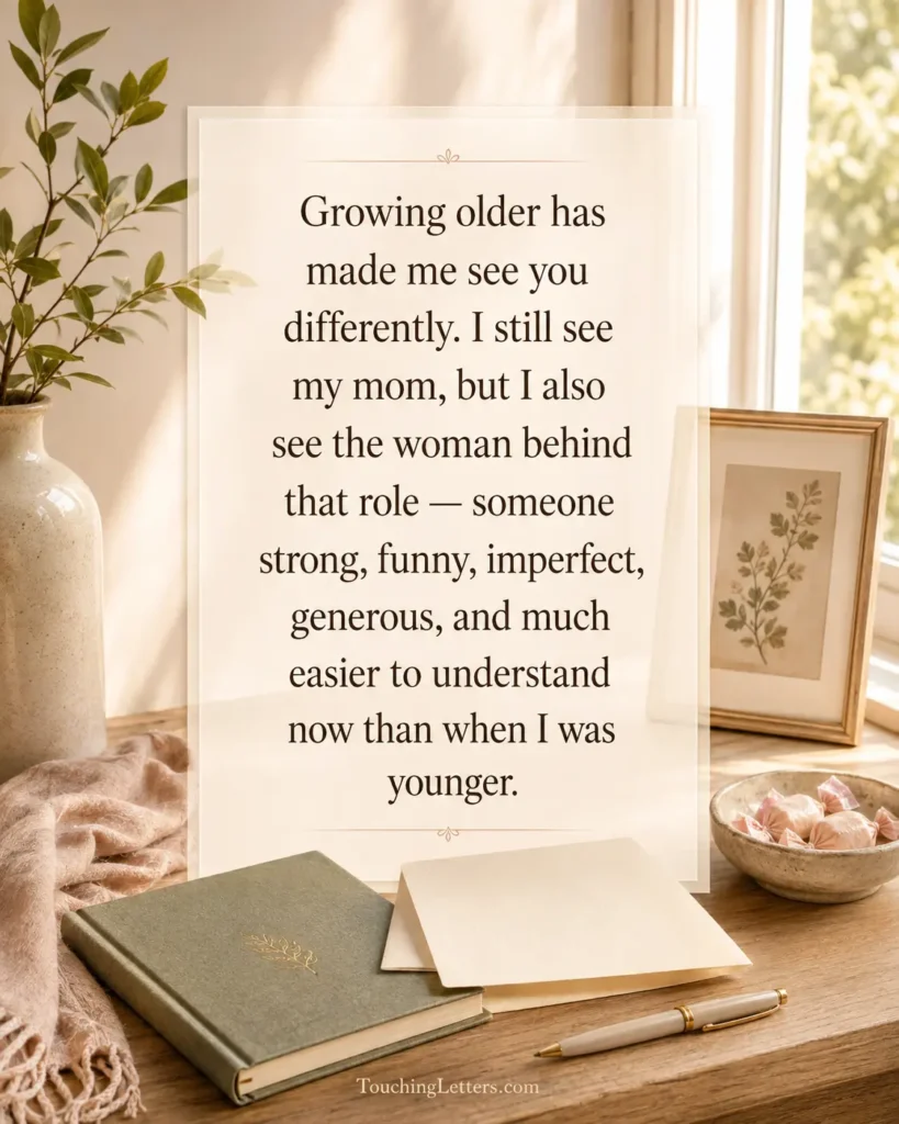 Messages From a Daughter to Her Mom