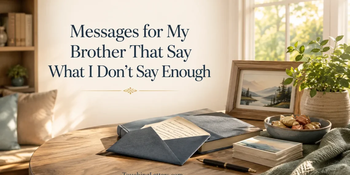 Messages for My Brother