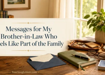 Messages for My Brother-in-Law