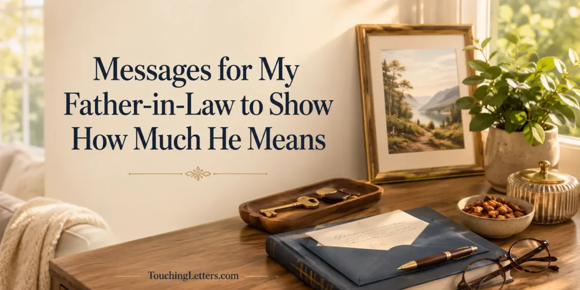Messages for My Father-in-Law