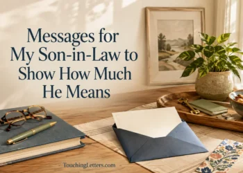 Messages for My Son-in-Law