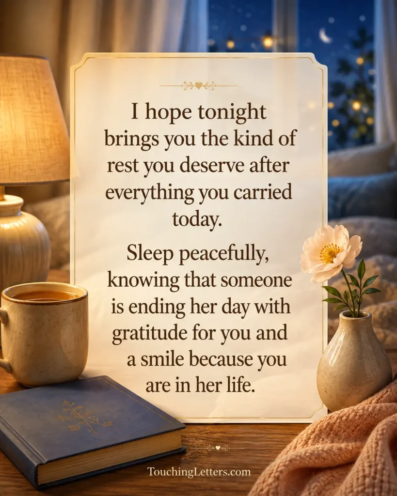 Romantic Good Night Messages for Him